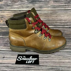 Timberland Women's Ellendale Water Resistant Brown‎ Leather Boots