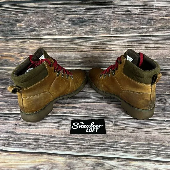 Timberland Women's Ellendale Water Resistant Brown‎ Leather Boots