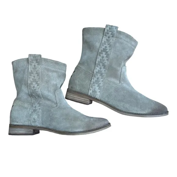 Toms Amphora Burnished Suede Boots