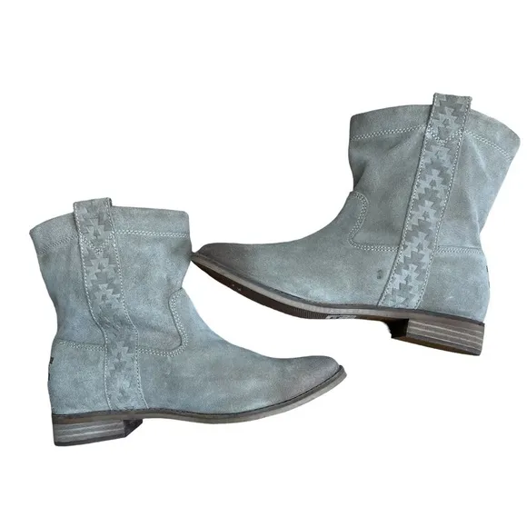 Toms Amphora Burnished Suede Boots