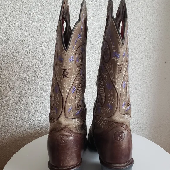 Tony Lama Western Cowboy Rodeo Boots