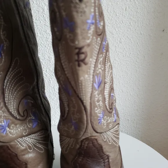 Tony Lama Western Cowboy Rodeo Boots