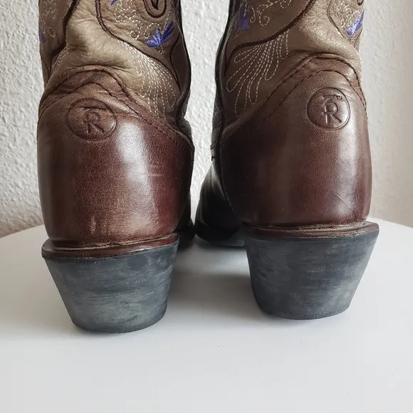 Tony Lama Western Cowboy Rodeo Boots