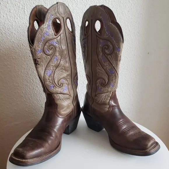 Tony Lama Western Cowboy Rodeo Boots
