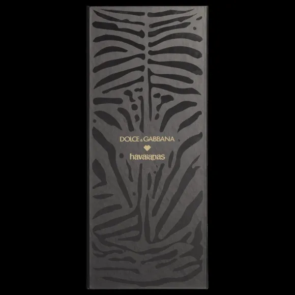 Top Havaianas Dolce&amp;Gabbana Flip Flops Trendy 2024 Zebra sandals