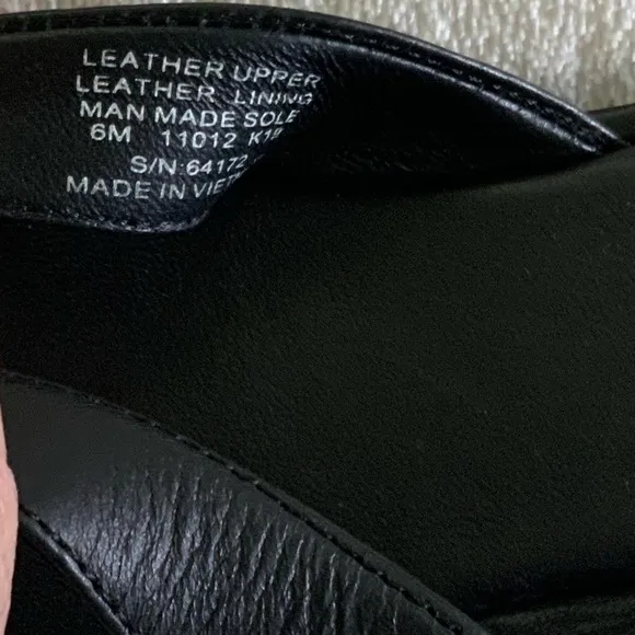 Tory Burch Black Leather Flip Flaps Sandals