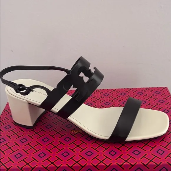 Tory Burch Black Sandals NWT