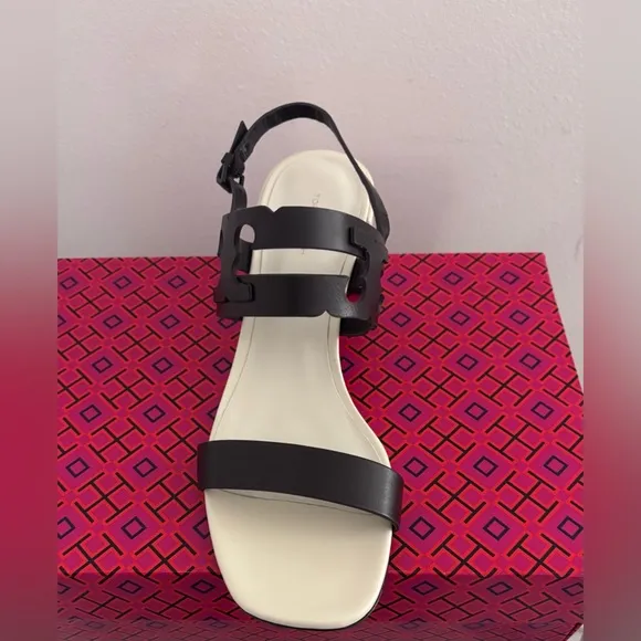 Tory Burch Black Sandals NWT