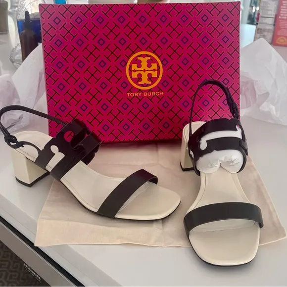 Tory Burch Black Sandals NWT