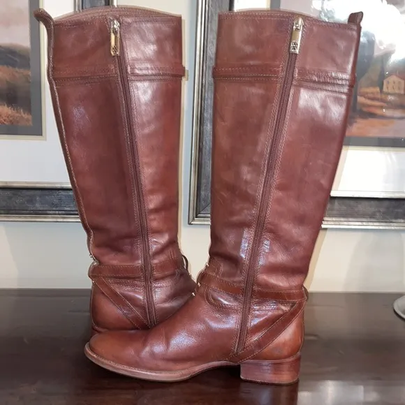 Tory Burch Calista Tall Leather Boots