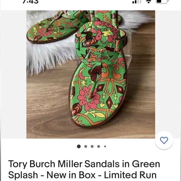 Tory Burch flip flops sandals