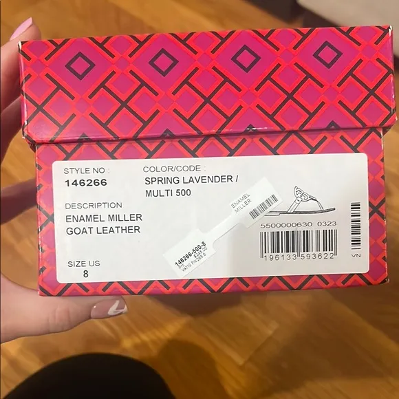 Tory Burch Spring Lavender Sandals