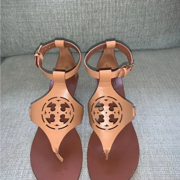 Tory Burch Tan Leather Sandals size 7
