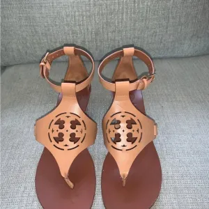 Tory Burch Tan Leather Sandals size 7