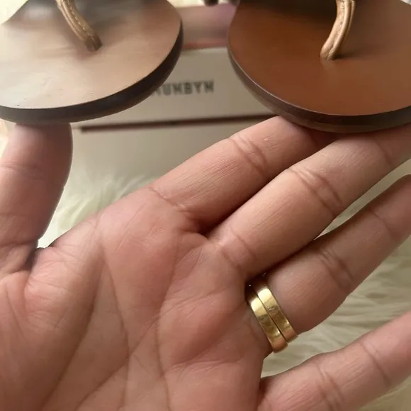 Tory Burch Tan Leather Sandals size 7