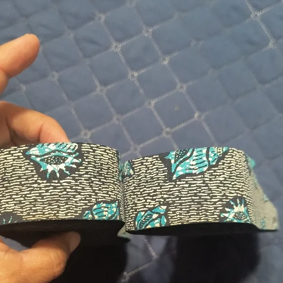 Tory Burch Teal Flip Flops