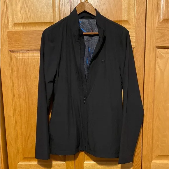 Travis Mathew full zip lightweight jacket mens size small Like New golf casual