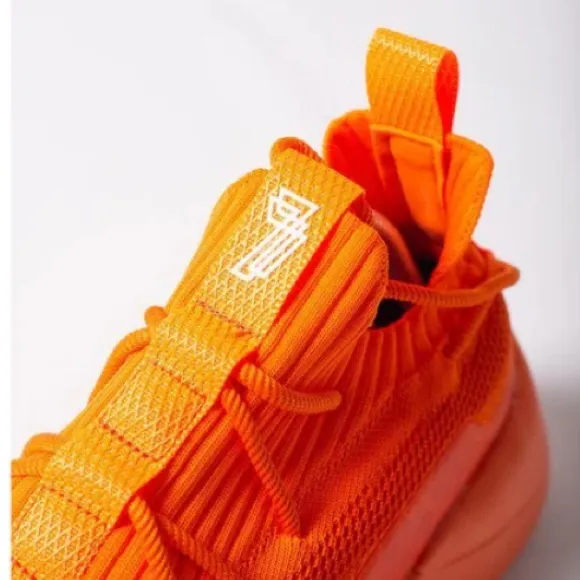 Triple 7 Citrus Racer no tie lightweight chunky base lace up sneaker shoe