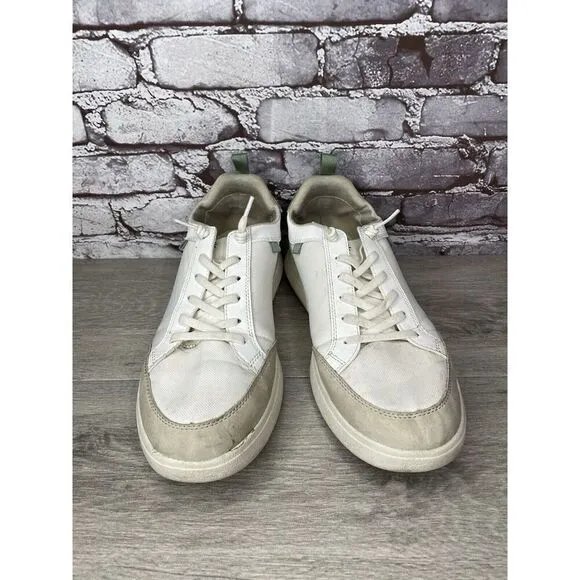 TropicFeel Geyser Litli HDry White Gray Mesh Leather Shoes Men’s Sz 11M US/45EU