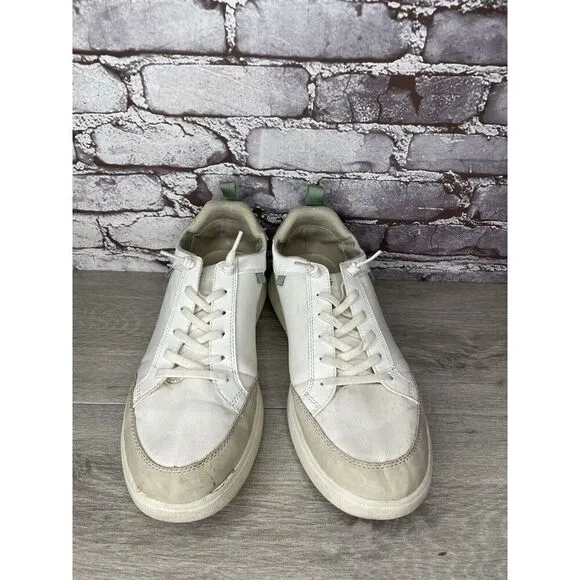 TropicFeel Geyser Litli HDry White Gray Mesh Leather Shoes Men’s Sz 11M US/45EU