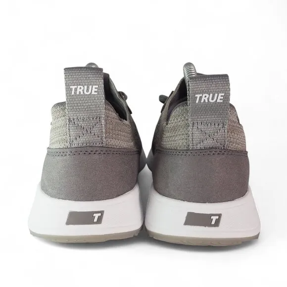 TRUE Linkswear All Day Knit 3 Spikeless Breathable Golf &quot;Legend Grey&quot; M8.5 W10