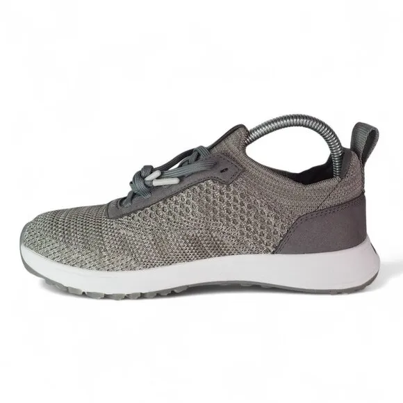 TRUE Linkswear All Day Knit 3 Spikeless Breathable Golf &quot;Legend Grey&quot; M8.5 W10