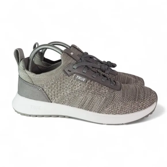 TRUE Linkswear All Day Knit 3 Spikeless Breathable Golf &quot;Legend Grey&quot; M8.5 W10