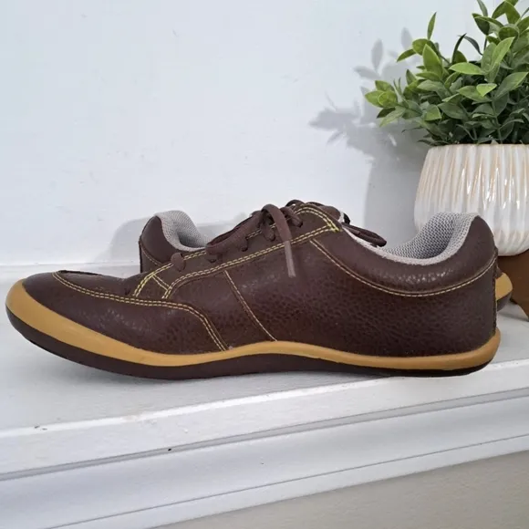 True Linkswear Men's Golf Shoes P1 Phoenix Brown Leather Athletic Size 8.5