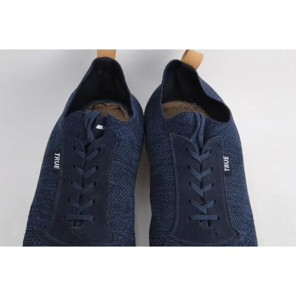 True Linkswear Shoes Mens All Day Knit II Lightweight Blue Golf Sneaker Sz 15