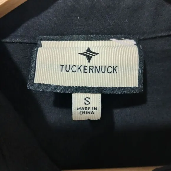 Tuckernuck Black Lucienne Maxi Dress Small Prescott Black Short Sleeve Belted