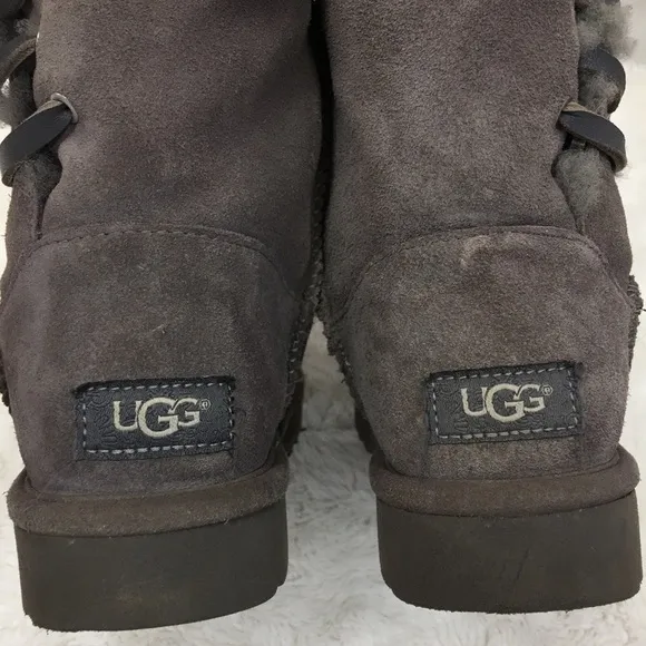 UGG 1018629 Constantine Gray Short Boots Size 6