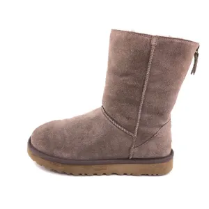 UGG Australia Classic Short Zip Sheepskin Winter Boots 10