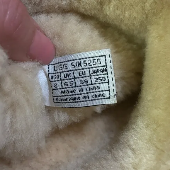 UGG Australian made Ultimate Tall Fold over suede &amp; sheep skin lined calf boots