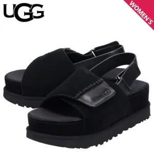 UGG Black Platform Sandals with Chunky Design