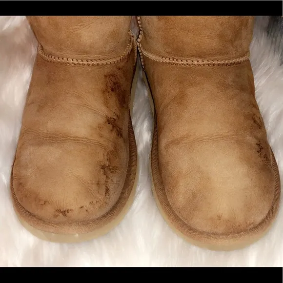 UGG Chestnut Short Bailey Button Boot