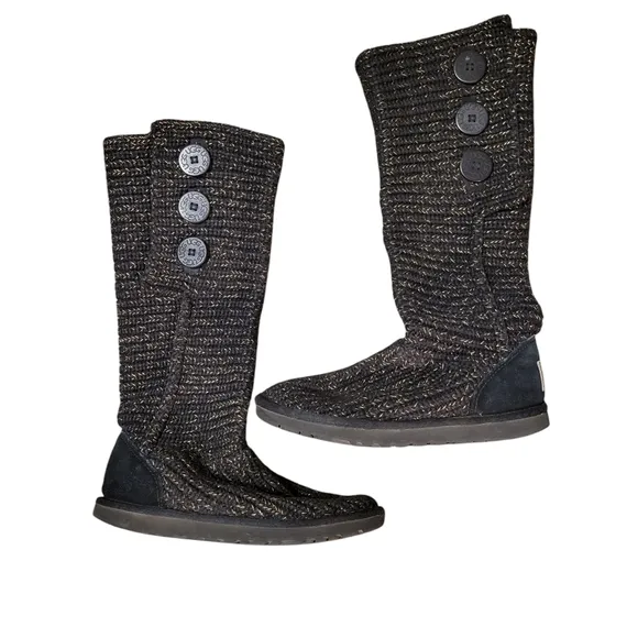 UGG Classic Cardy Knit Tall Boots