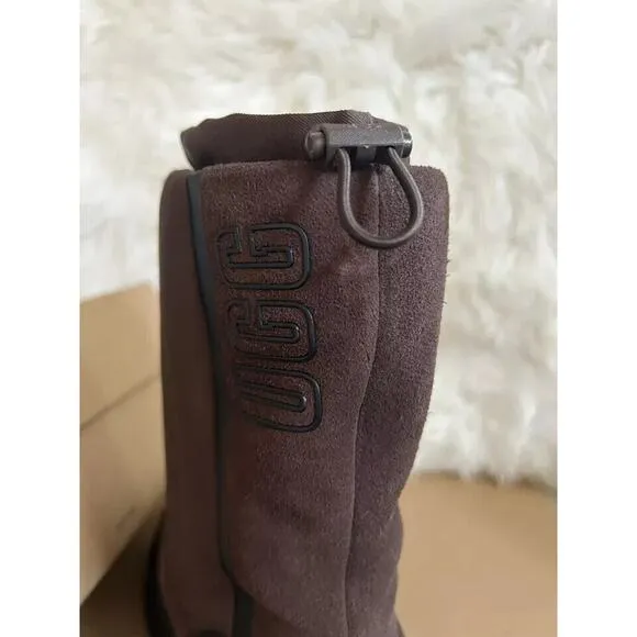 UGG CLASSIC KLAMATH SHORT BURNT SEDAR SUEDE SHEEPSKIN WOMEN'S BOOTS CHOOSE SIZE
