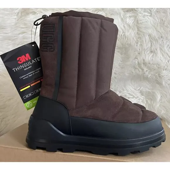 UGG CLASSIC KLAMATH SHORT BURNT SEDAR SUEDE SHEEPSKIN WOMEN'S BOOTS CHOOSE SIZE