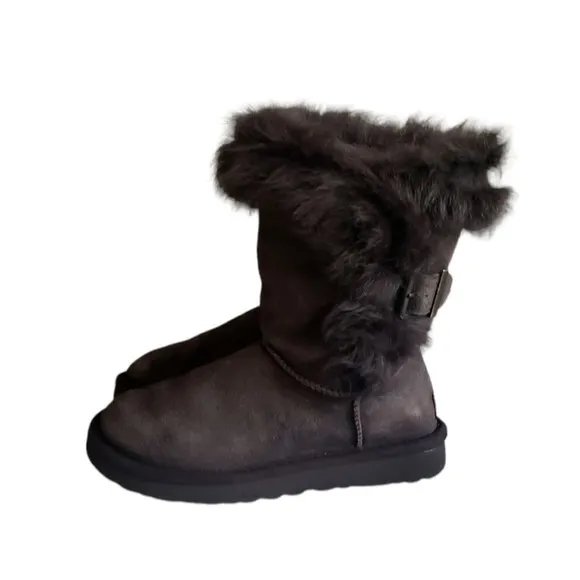 UGG Classic Short Deena Stout Toscana Cuff Boots Women's Size 6   F19017F