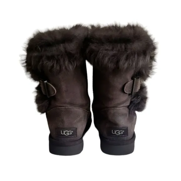 UGG Classic Short Deena Stout Toscana Cuff Boots Women's Size 6   F19017F