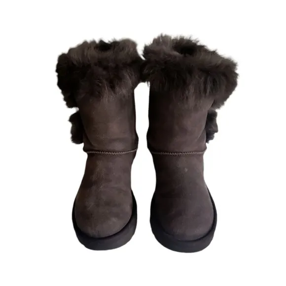UGG Classic Short Deena Stout Toscana Cuff Boots Women's Size 6   F19017F