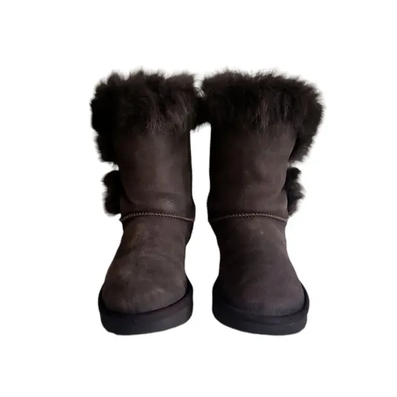 UGG Classic Short Deena Stout Toscana Cuff Boots Women's Size 6   F19017F
