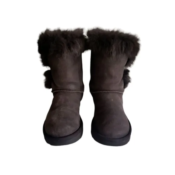 UGG Classic Short Deena Stout Toscana Cuff Boots Women's Size 6   F19017F