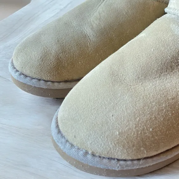 UGG Classic Short Matching Suede Water Repellent Genuine Leather Suede Boots 7