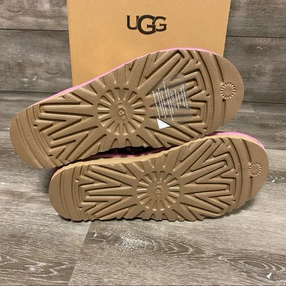 UGG | Classic Short Sequin Boots In Pink New In Box