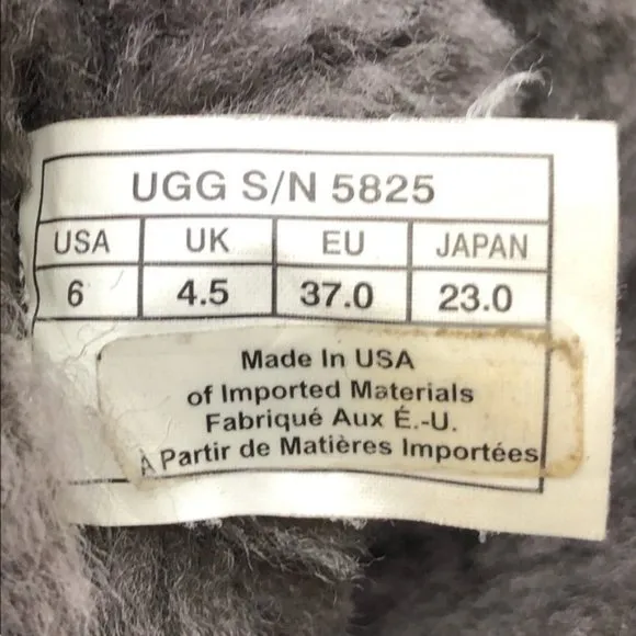 UGG Classic Short Sheepskin Winter Boots 6