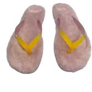 UGG fluffy Sandals Woman’s  Size 10