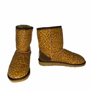 Ugg Leopard Print Classic Short Boots