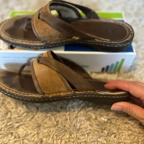 UGG Matala 5701 Women Sandals Leather Flip Flop size 9