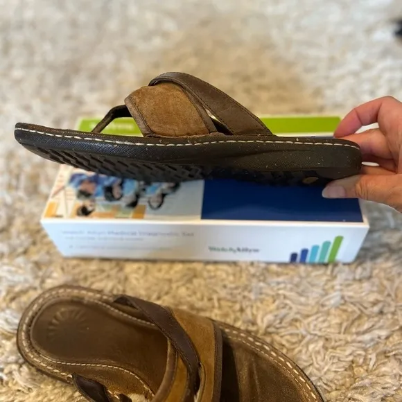 UGG Matala 5701 Women Sandals Leather Flip Flop size 9